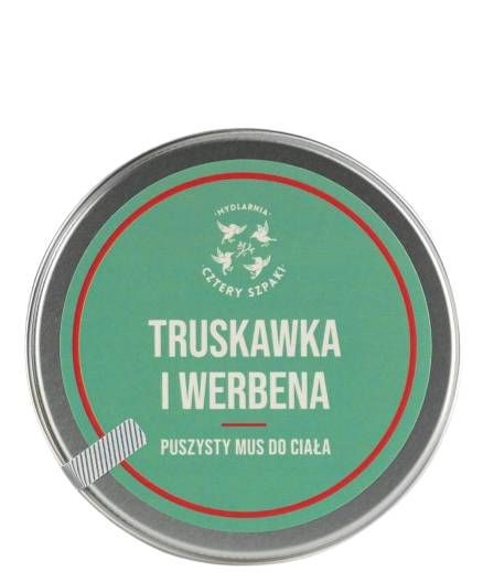 Масло для тела Mydlarnia Cztery Szpaki Truskawka i Werbena, 150 мл
