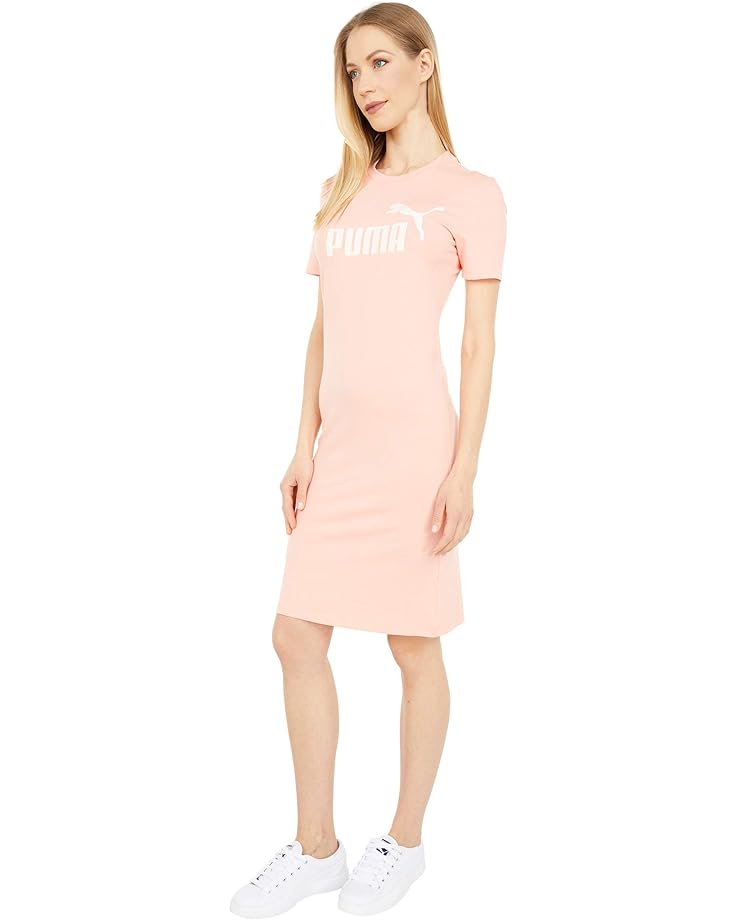 

Платье PUMA Essentials Slim T-Shirt Dress, цвет Apricot Blush