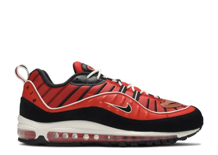 

Кроссовки Nike AIR MAX 98 'RED BLACK',, Черный