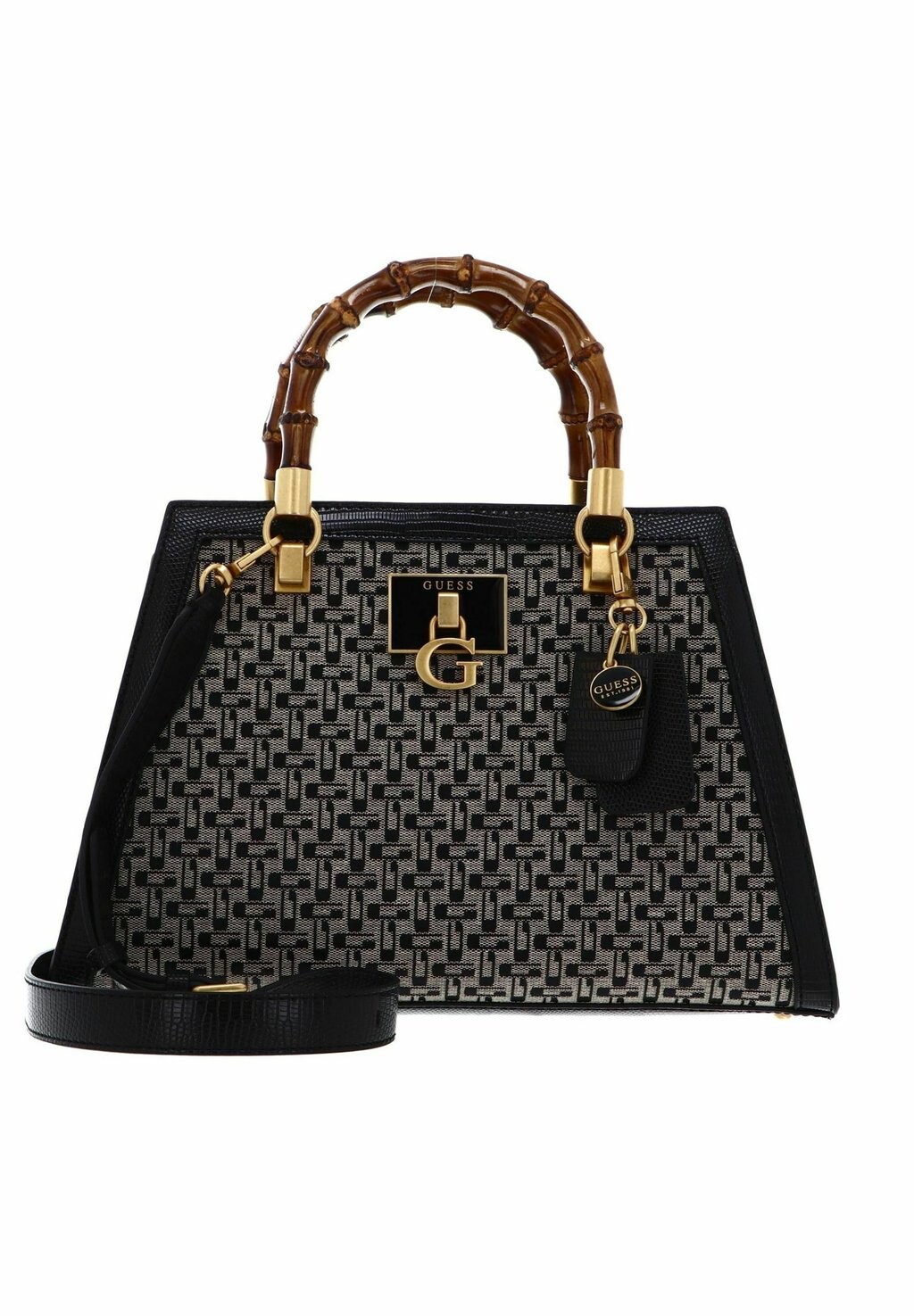 

Большая сумка Guess с логоиипом, черный