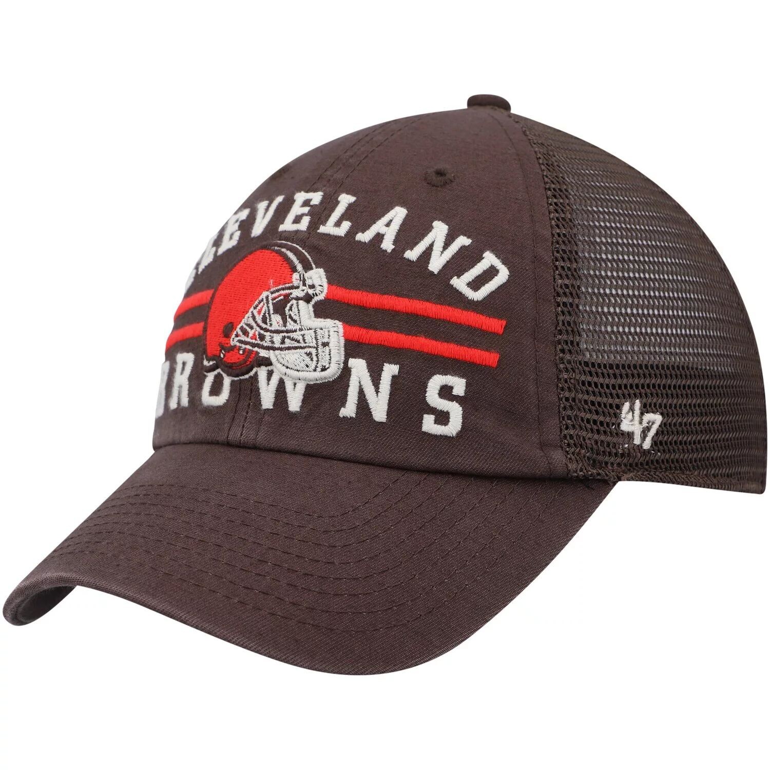 

Мужская коричневая кепка Snapback Highpoint Trucker Clean Up '47 Cleveland Browns