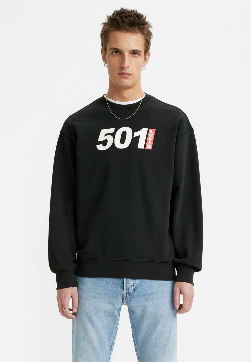 

Толстовка Levi's Graphic, core babytab экипаж, Черный