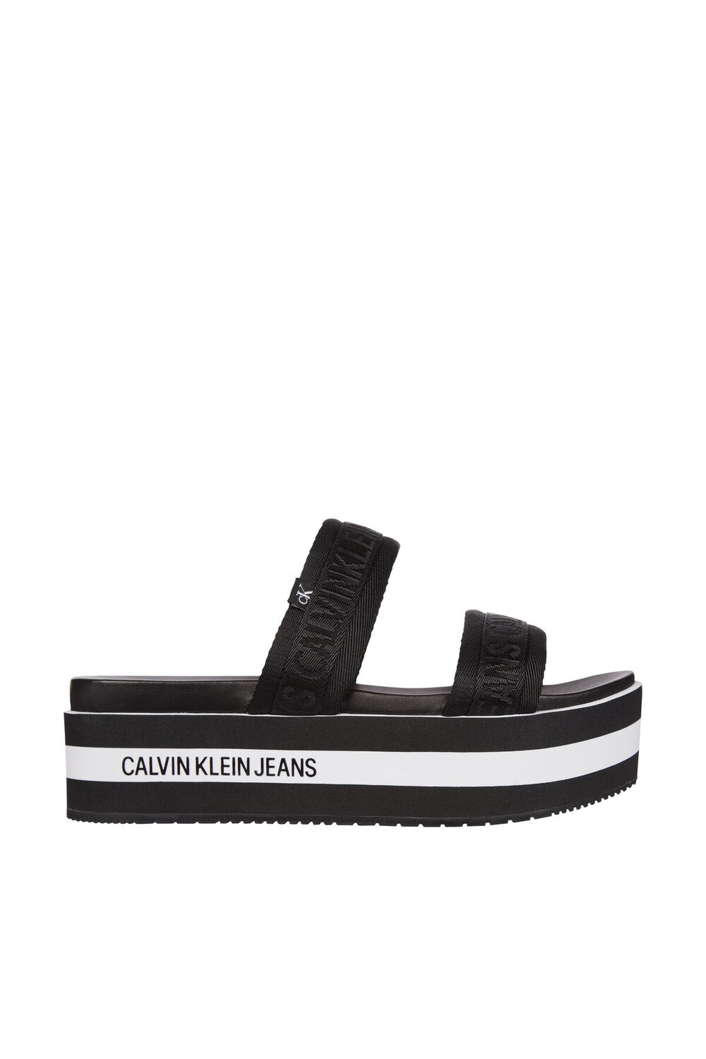 

Сандалии - Черный - На плоской подошве Calvin Klein