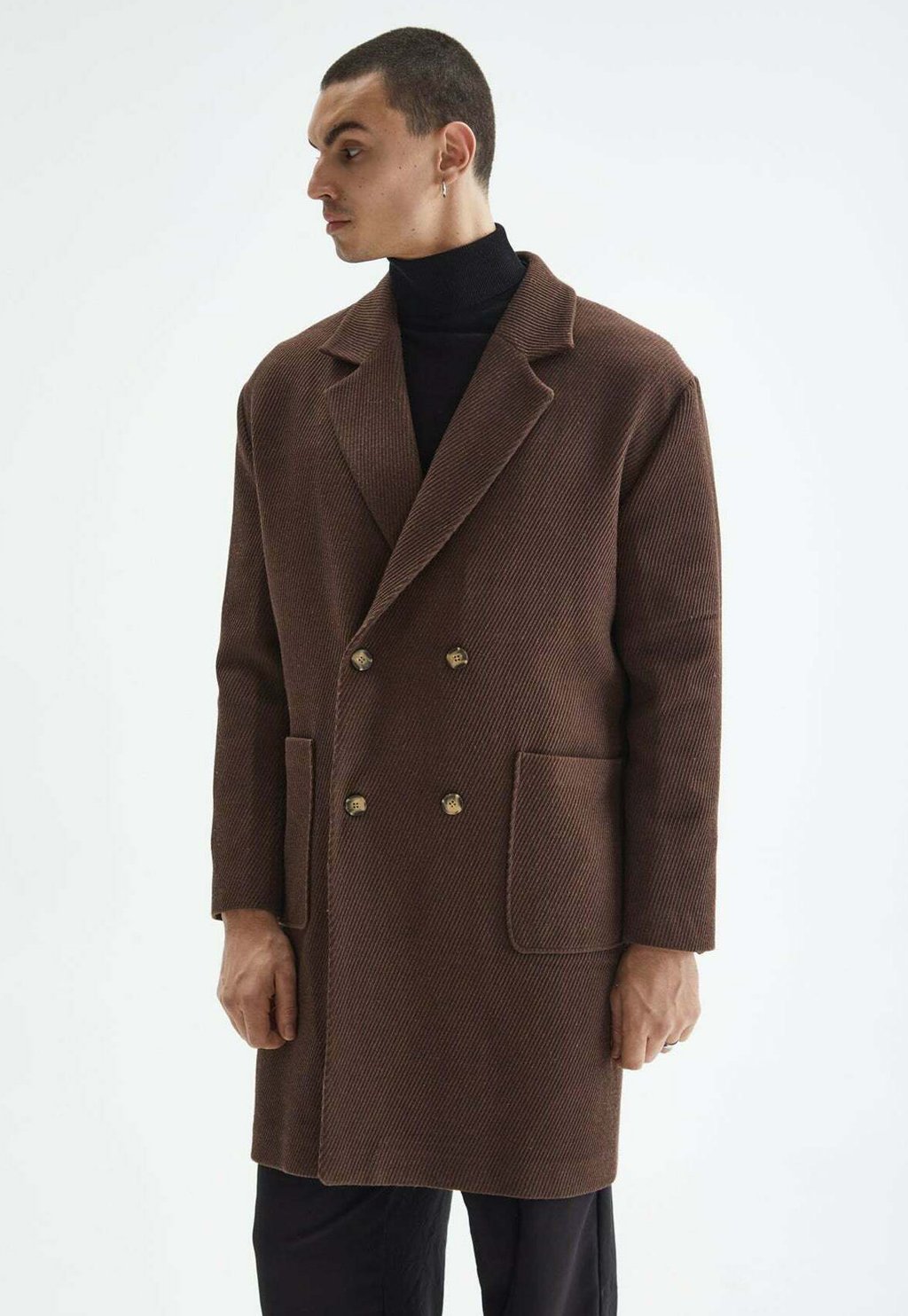 Классическое пальто Antioch, коричневый классическое пальто herringbone antioch коричневый