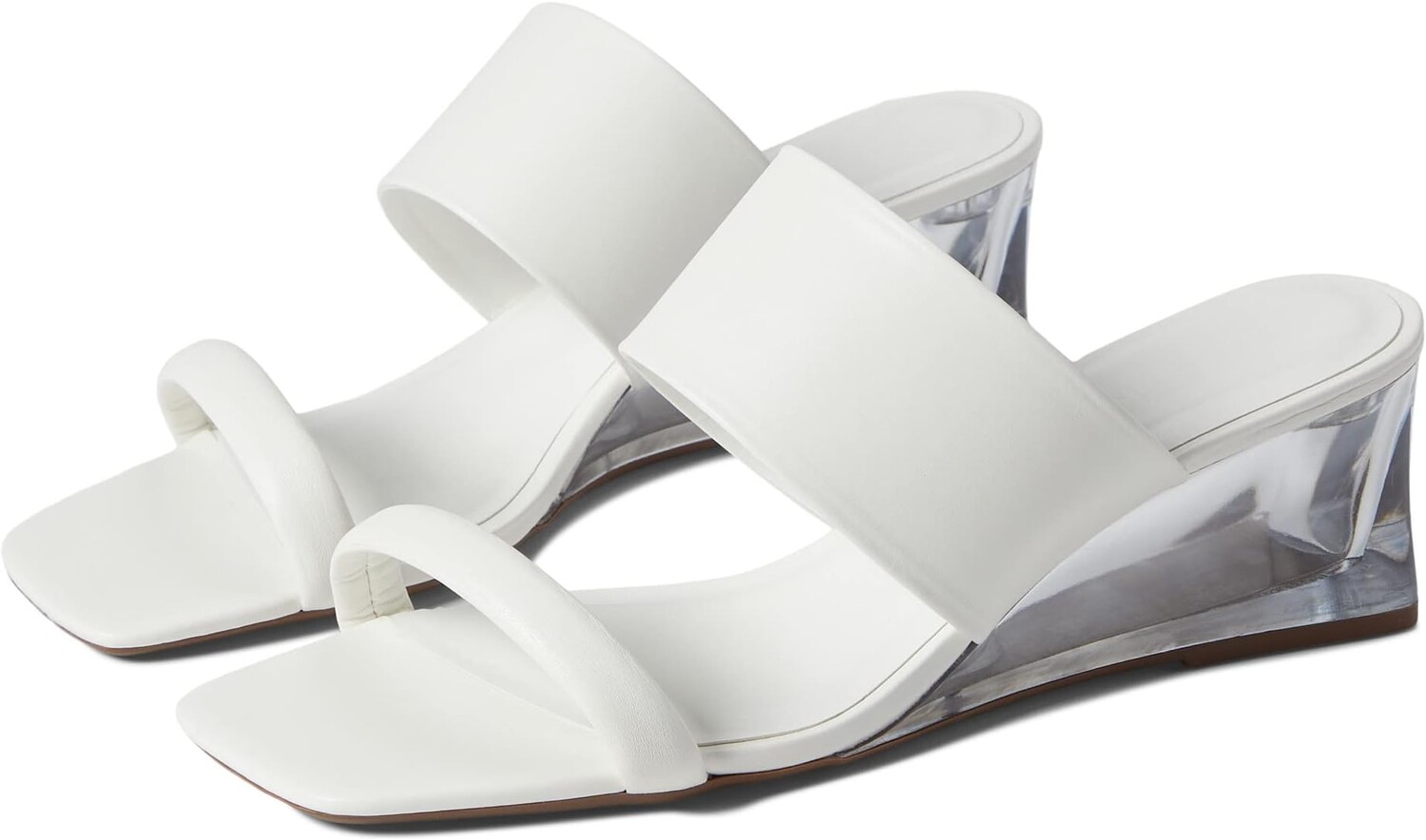 

Босоножки Gaia Anne Klein, цвет White/Lucite Heel