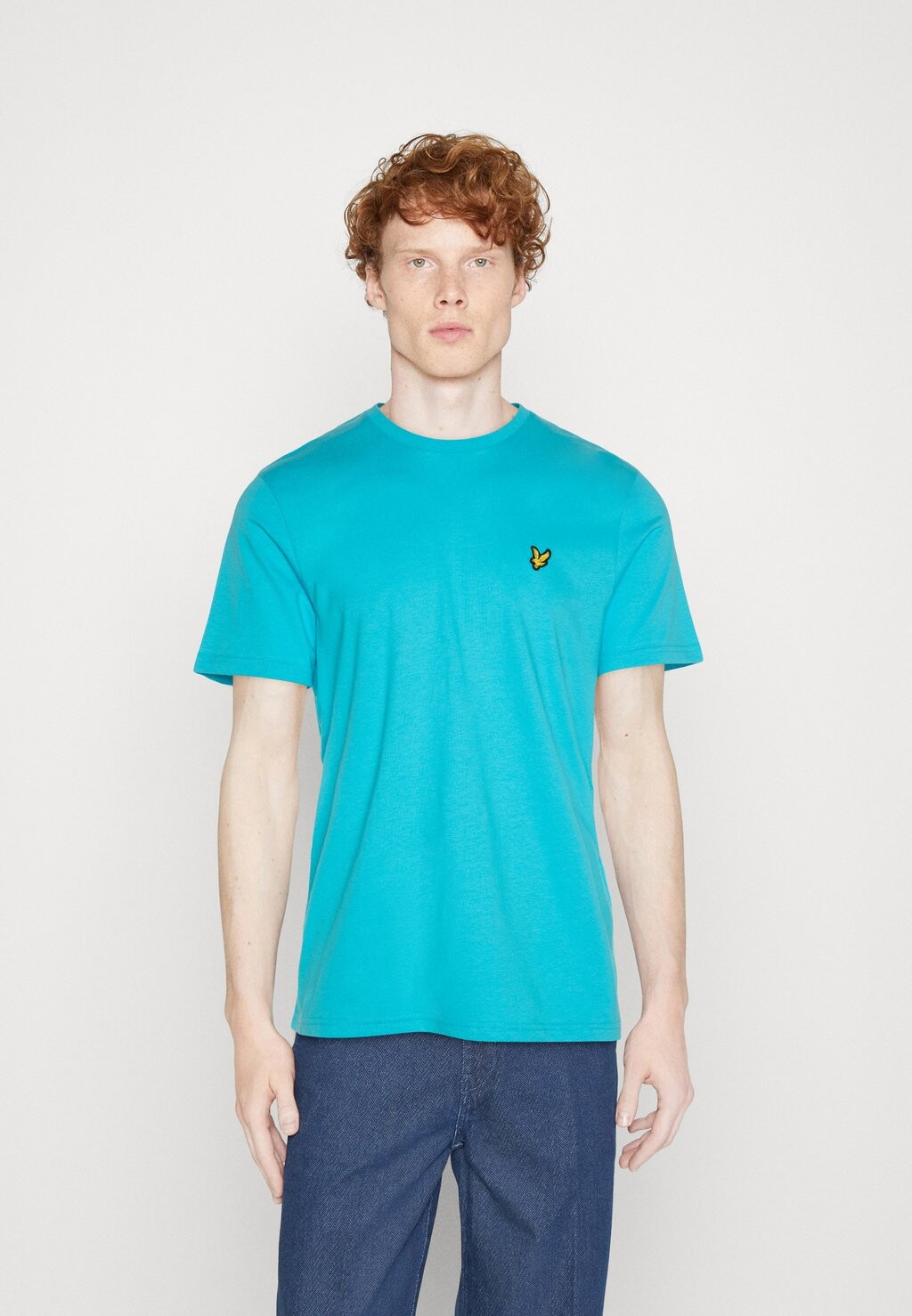 

Базовая футболка PLAIN Lyle & Scott, синий ожог