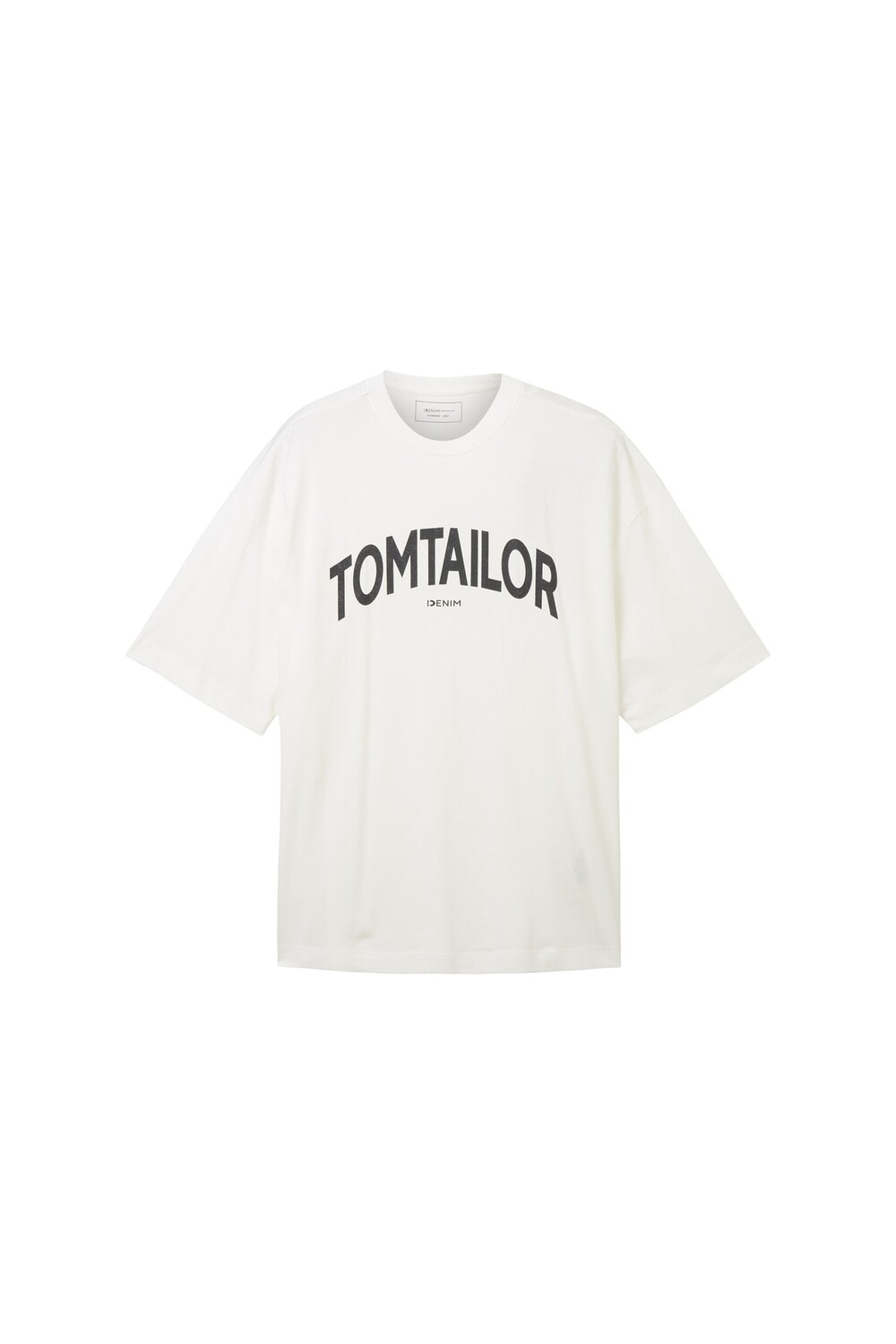 

Футболка – белая – стандартного кроя Tom Tailor Denim, белый