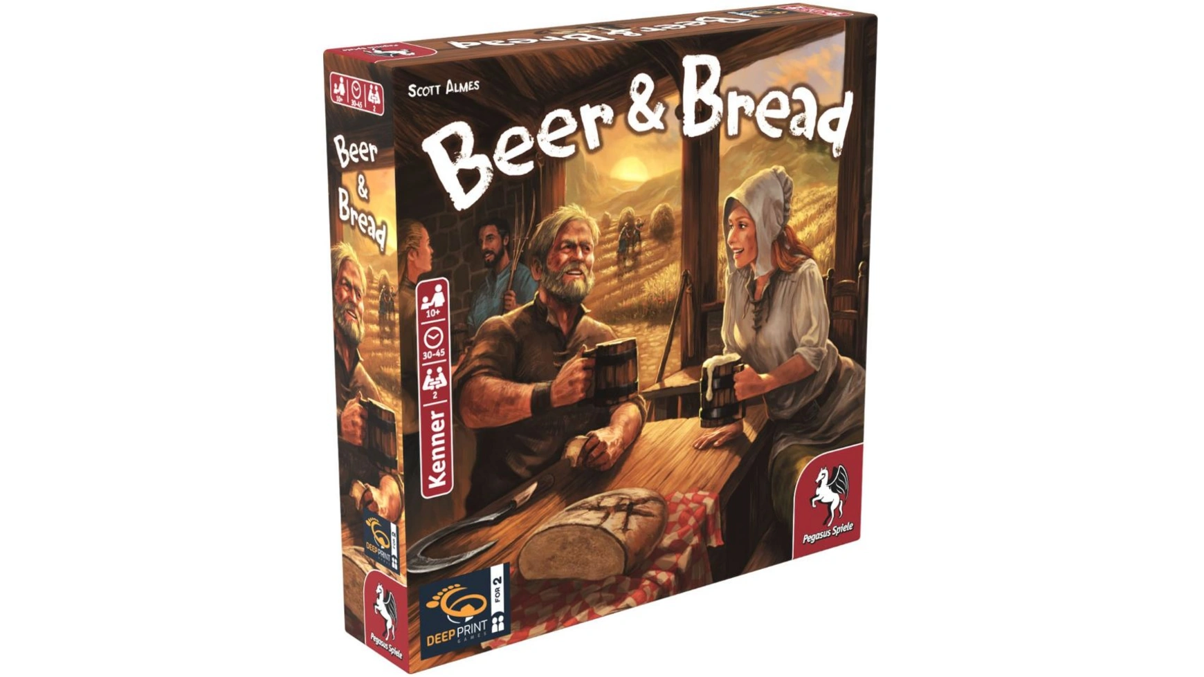 Pegasus Пиво и хлеб (Deep Print Games) смесь мучная хлеб многозерновой mr bread 8 злаков 1 кг