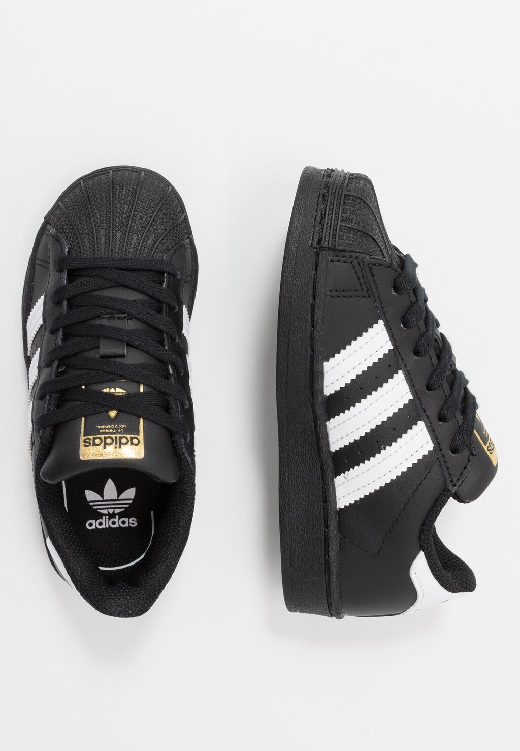 Низкие кроссовки Superstar adidas Originals, цвет core black/footwear white