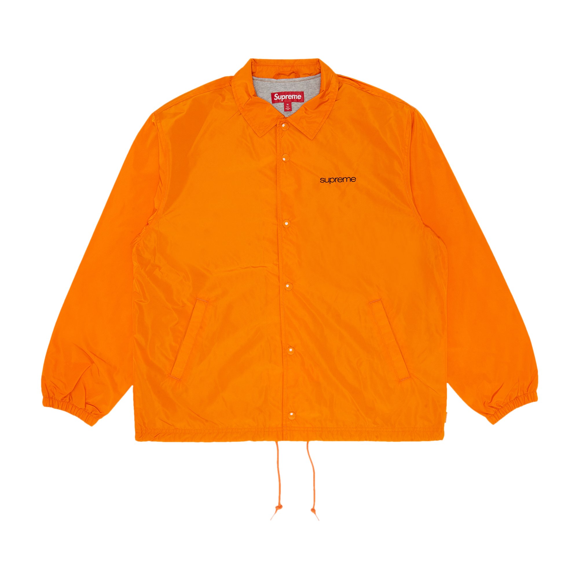 Куртка Supreme NYC Coaches оранжевого цвета