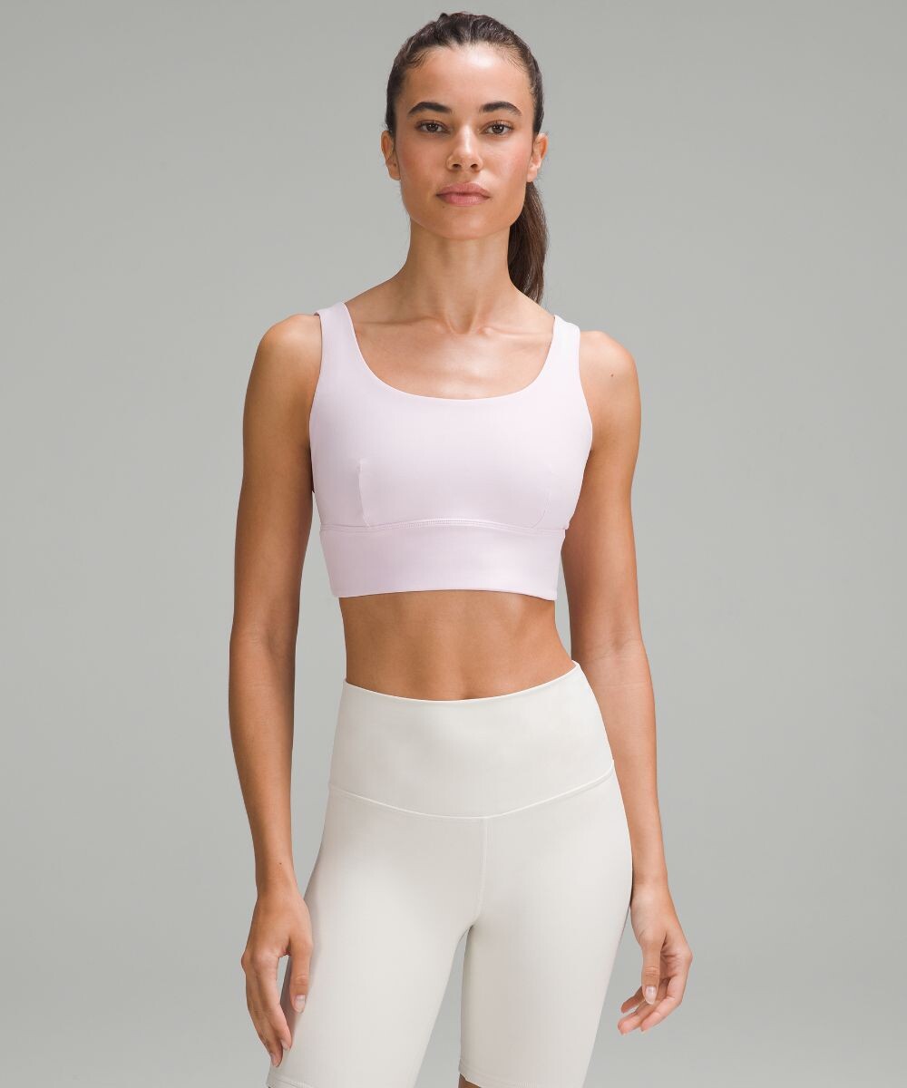 

Спортивный бюсгальтер Lululemon, розовый