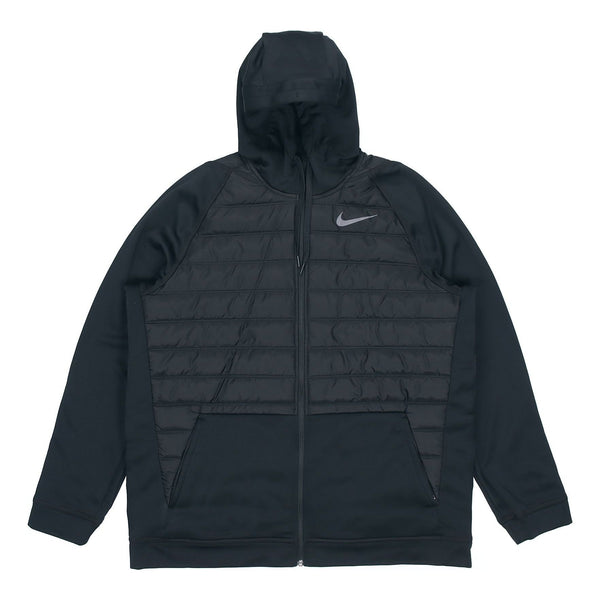 цена Куртка Nike Full-length zipper padded Jacket 'Black', черный