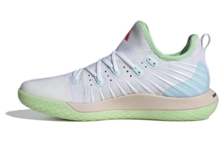 

Кроссовки adidas Stabil Next Gen Cloud White Preloved Ink Semi Green Spark, зеленый