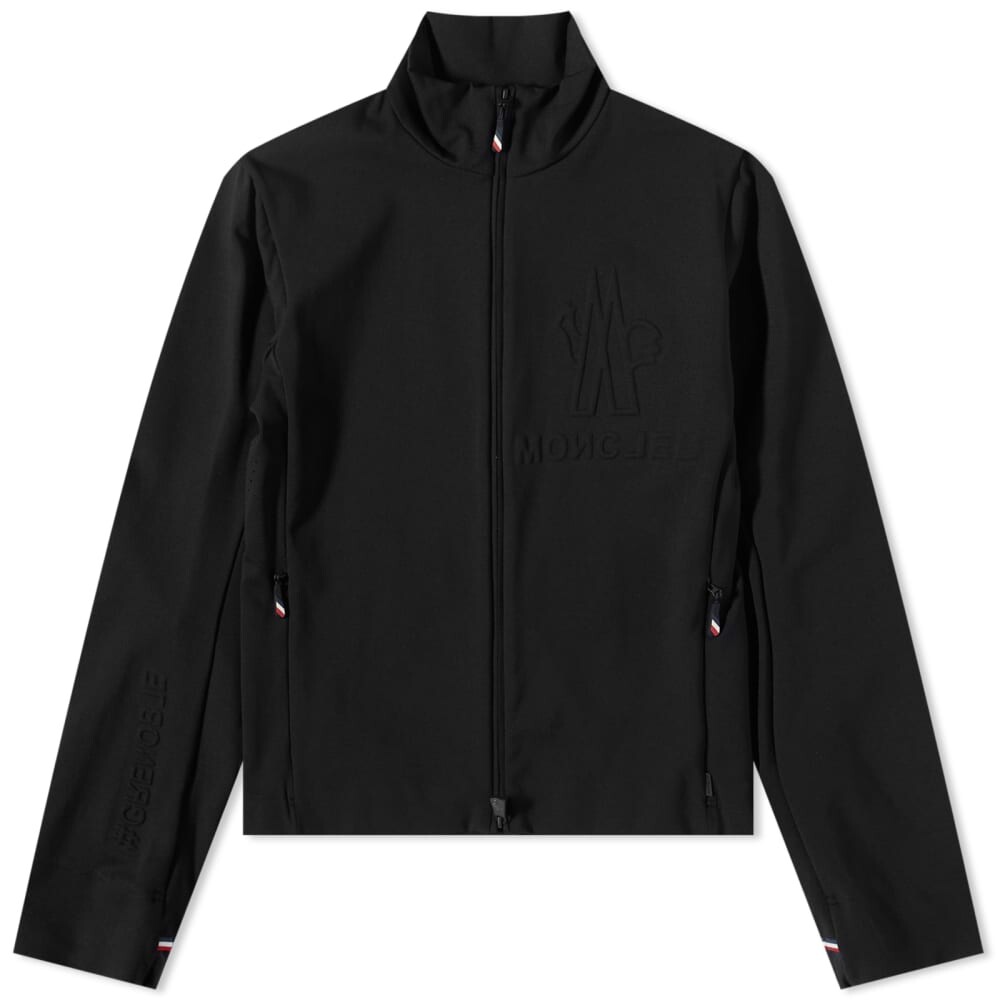 

Moncler Grenoble Tech трикотажная куртка на молнии, черный