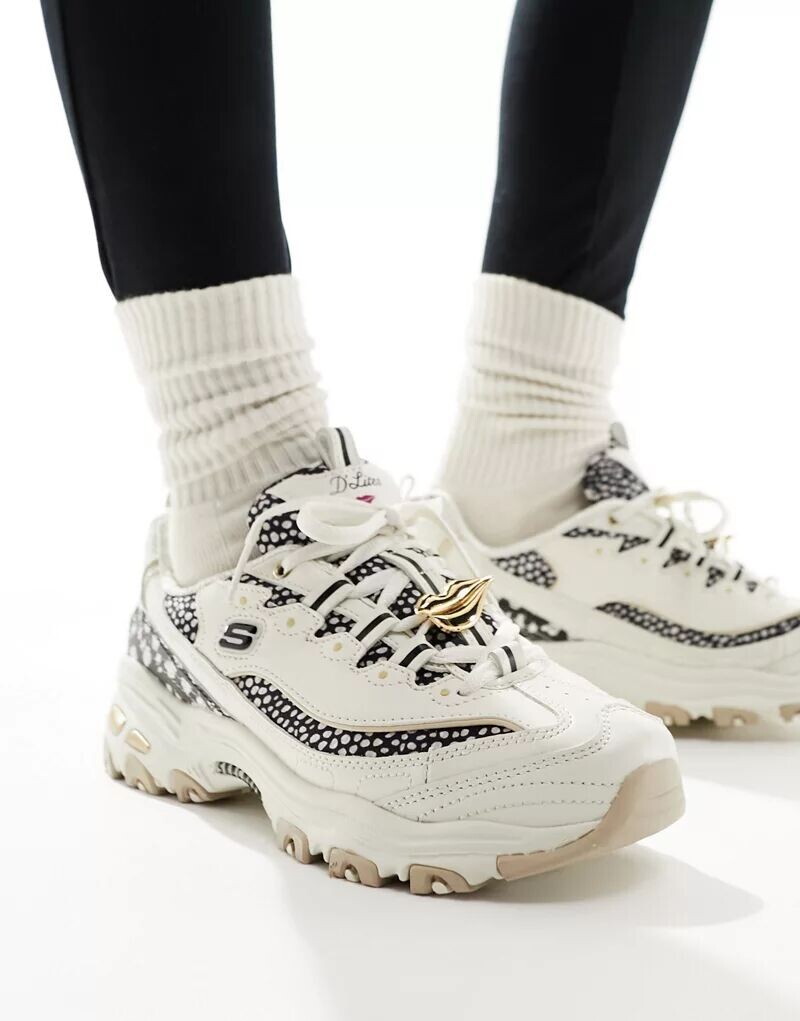 

Бежевые кроссовки Skechers D'Lites DVF