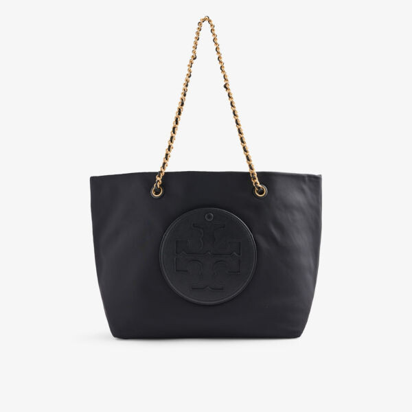 

Плетеная сумка-тоут Ella Chain Tory Burch, черный