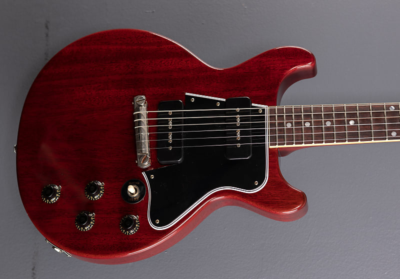 Электрогитара Gibson Custom Shop 1960 Les Paul Special Double Cut Reissue - Cherry Red цена и фото