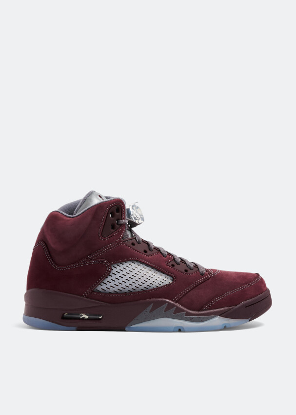 

Кроссовки Nike Air Jordan 5 Retro 'Burgundy', бордовый