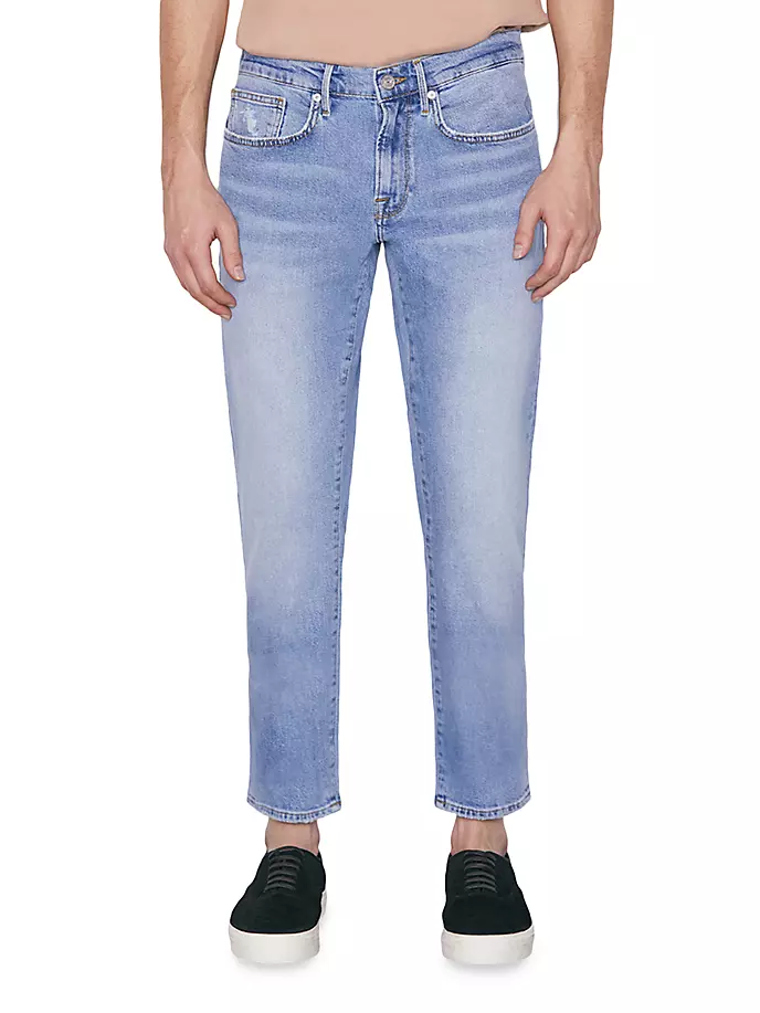 Укороченные джинсы L'Homme Frame, цвет bahamas
