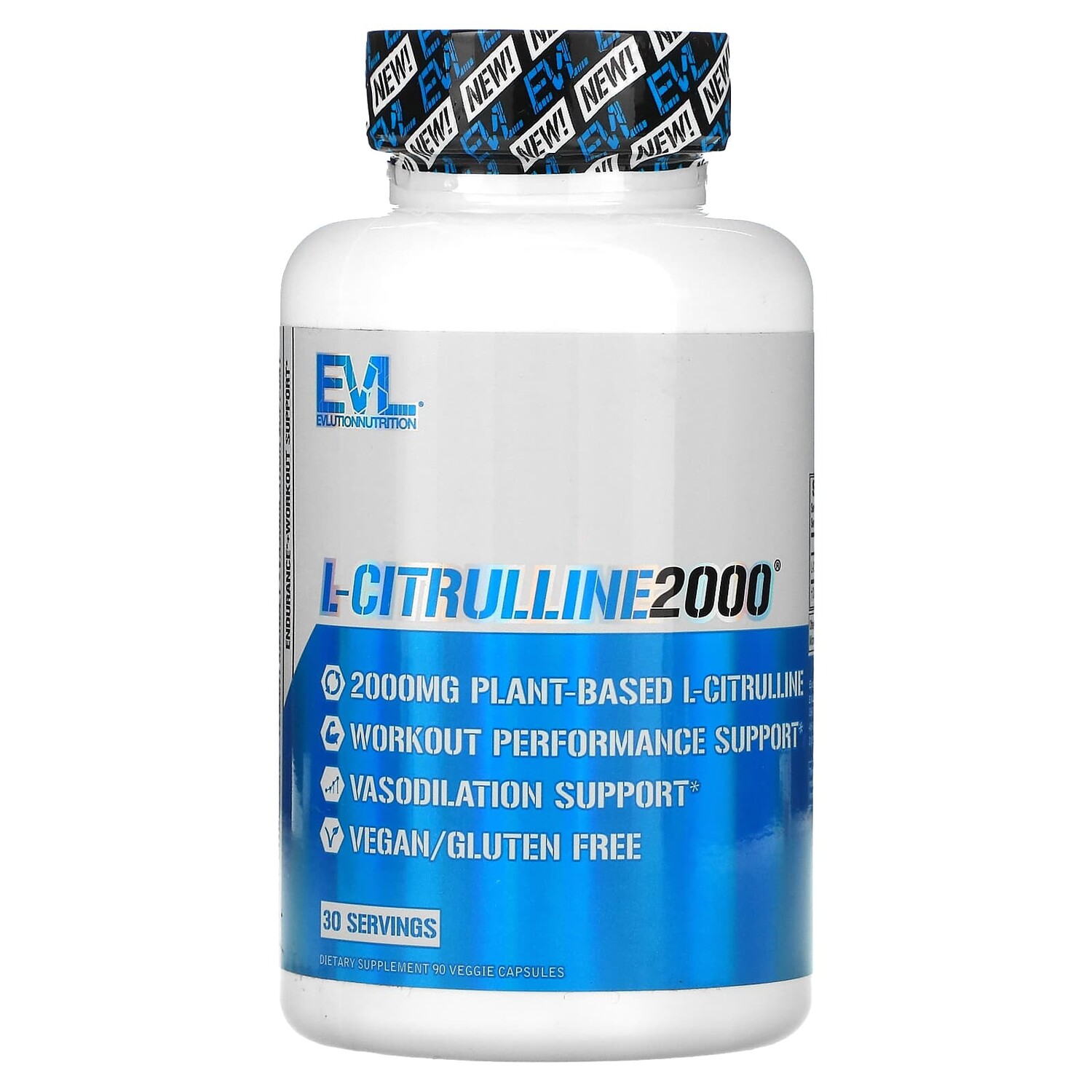 

L-Citrulline2000, 90 растительных капсул, EVLution Nutrition