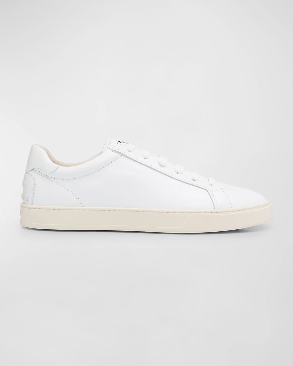 

Мужские низкие кеды из телячьей кожи Tod's, цвет Bianco