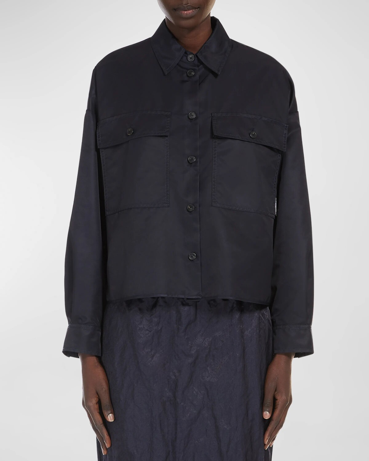 

Плащ Cremona на пуговицах Weekend Max Mara, цвет Navy