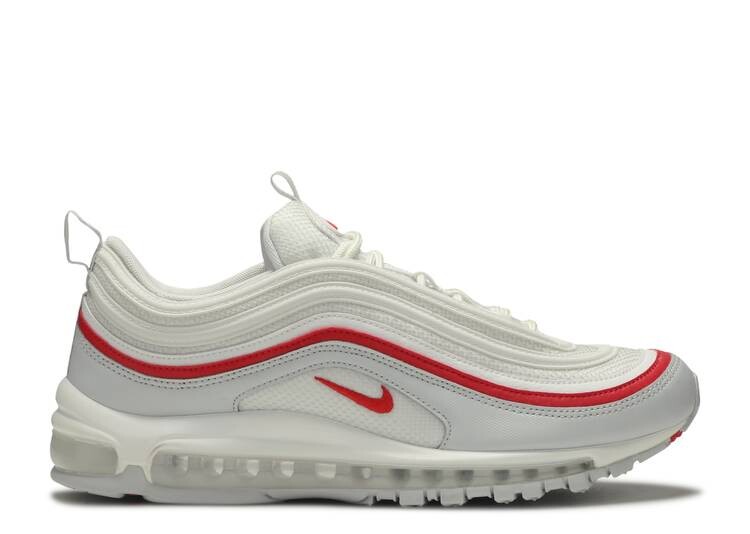 

Кроссовки Nike AIR MAX 97 'UNIVERSITY RED', платиновый, Серый