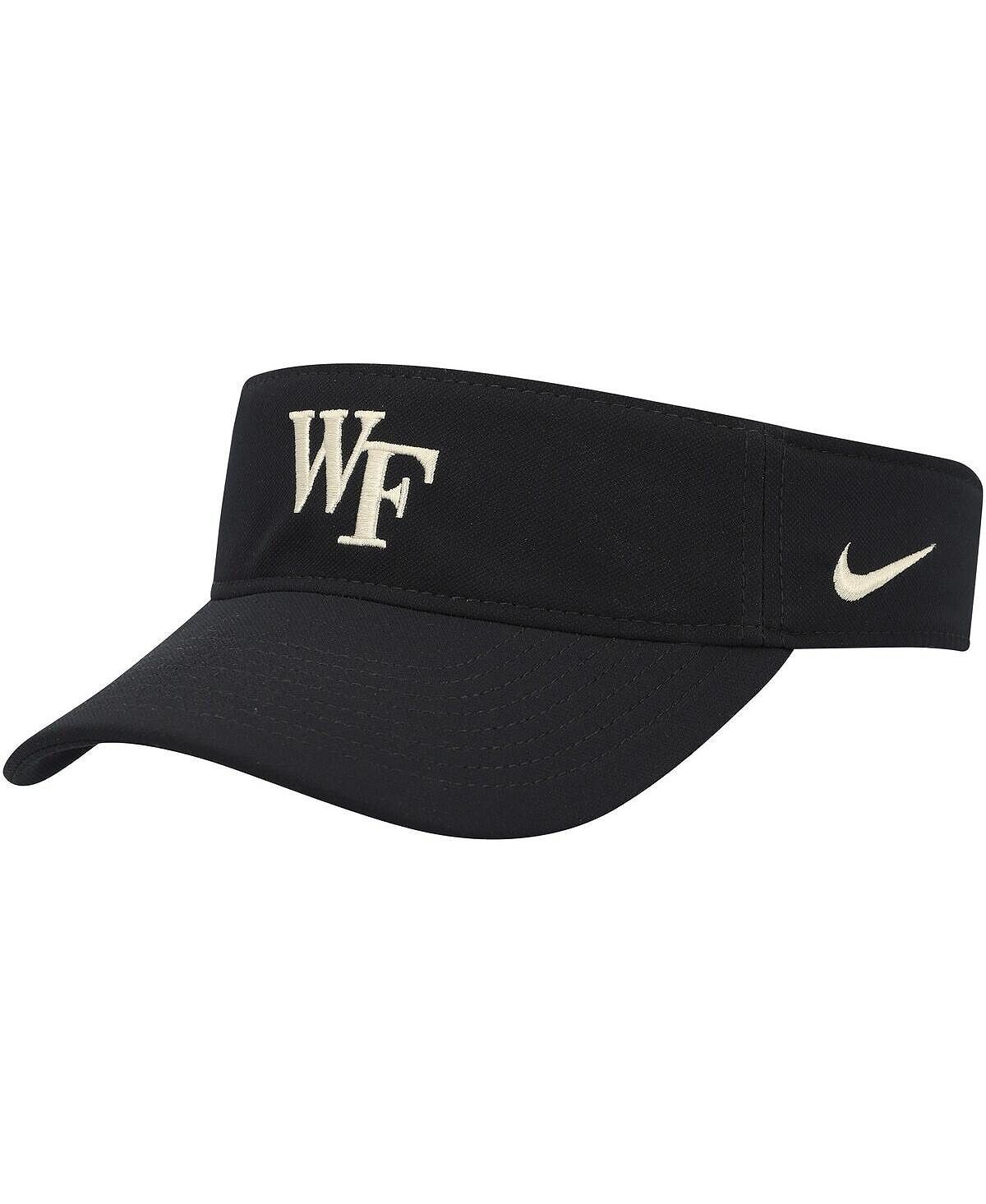

Мужские черные боковые козырьки Wake Forest Demon Deacons Nike