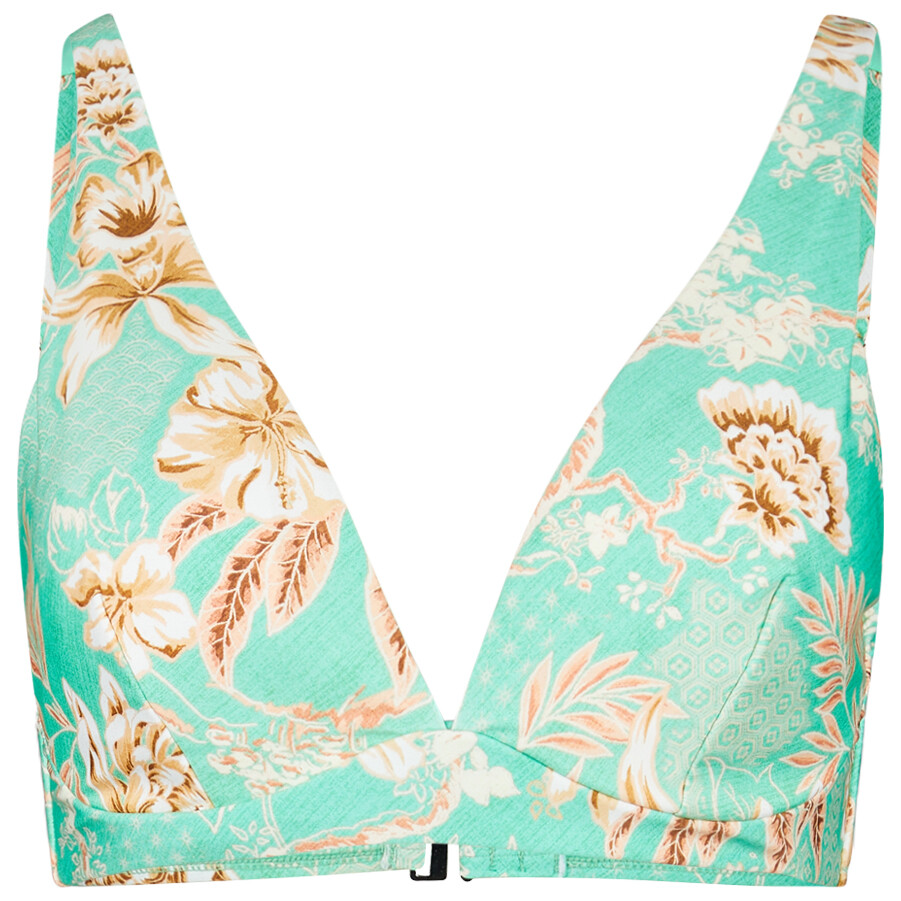 

Верх бикини Seafolly Women's Eden DD Fixed Tri Bra, мятный