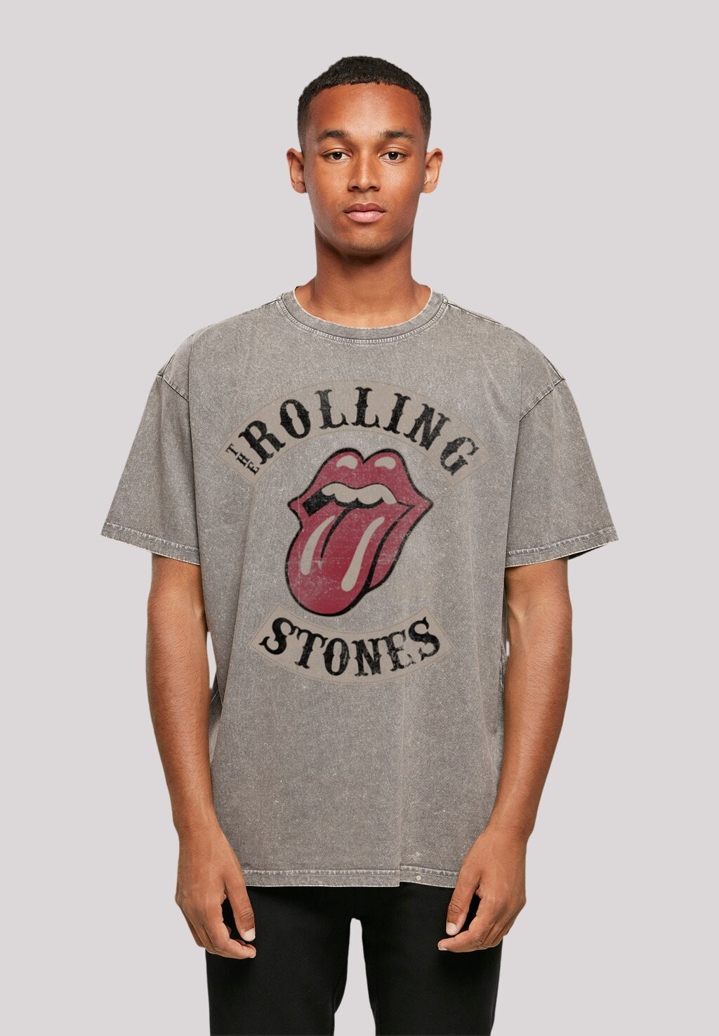 

Футболка с принтом THE ROLLING STONES TOUR 78 F4NT4STIC, цвет asphalt