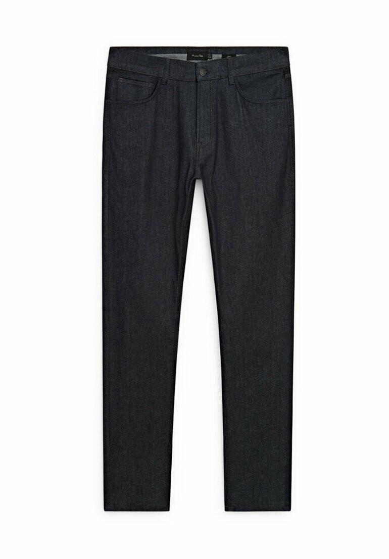 

Прямые джинсы Massimo Dutti, темно-синий