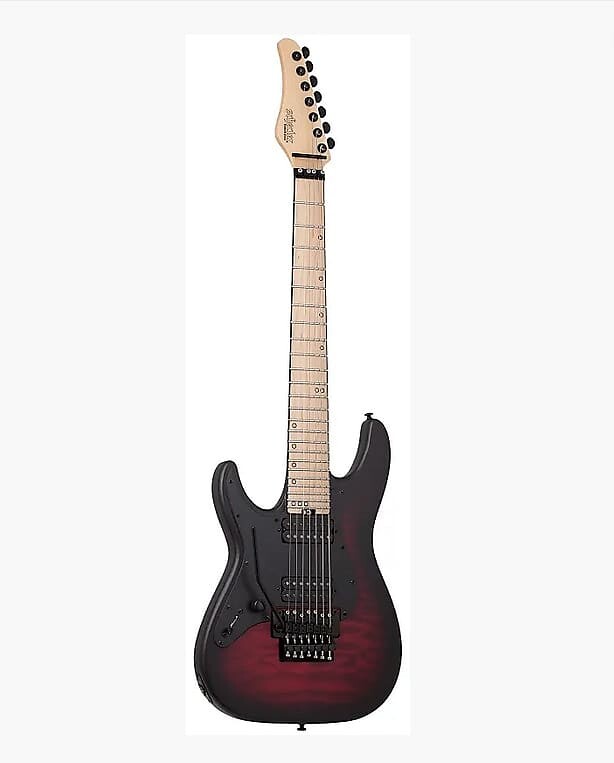 Электрогитара Schecter Miles Dimitri Baker-7 FR Left-Handed Guitar силиконовый чехол на realme 7 pro гитара для реалми 7 про