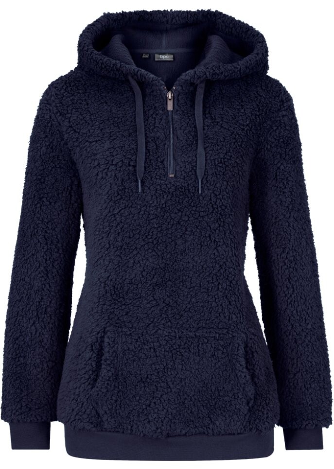 

Флисовый свитер тедди Bpc Bonprix Collection, синий