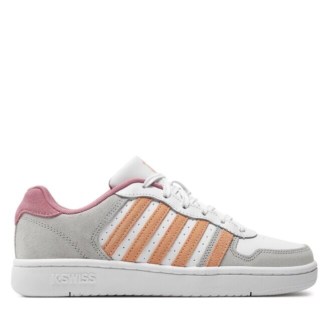 

Кроссовки K-Swiss Court Palisades 96931-948-M White/Almost Apricot/Foxglove 948, белый