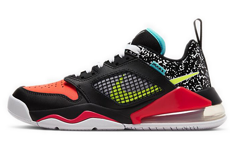

Air Jordan Mars 270 Low (Gs) 'Black/Red' Черный/Volt/Laser Crimson