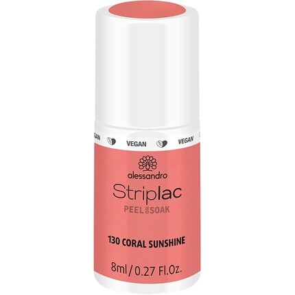 

Striplac Peel Or Soak Vegan Coral Sunshine УФ-лак для ногтей 8 мл, Alessandro