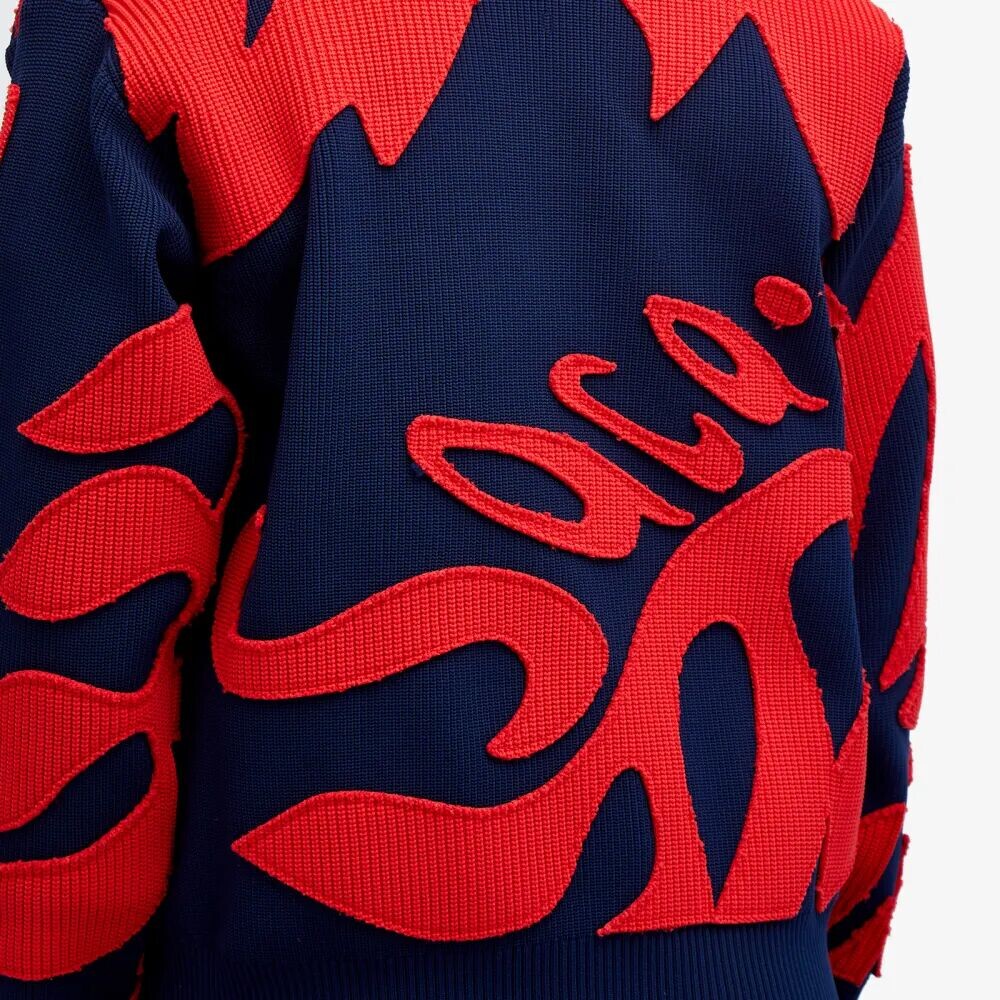 

Sacai Кардиган с цветочной вышивкой, мультиколор