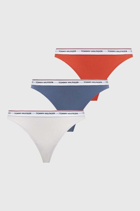 

Стринги, 3 шт. Tommy Hilfiger, мультиколор