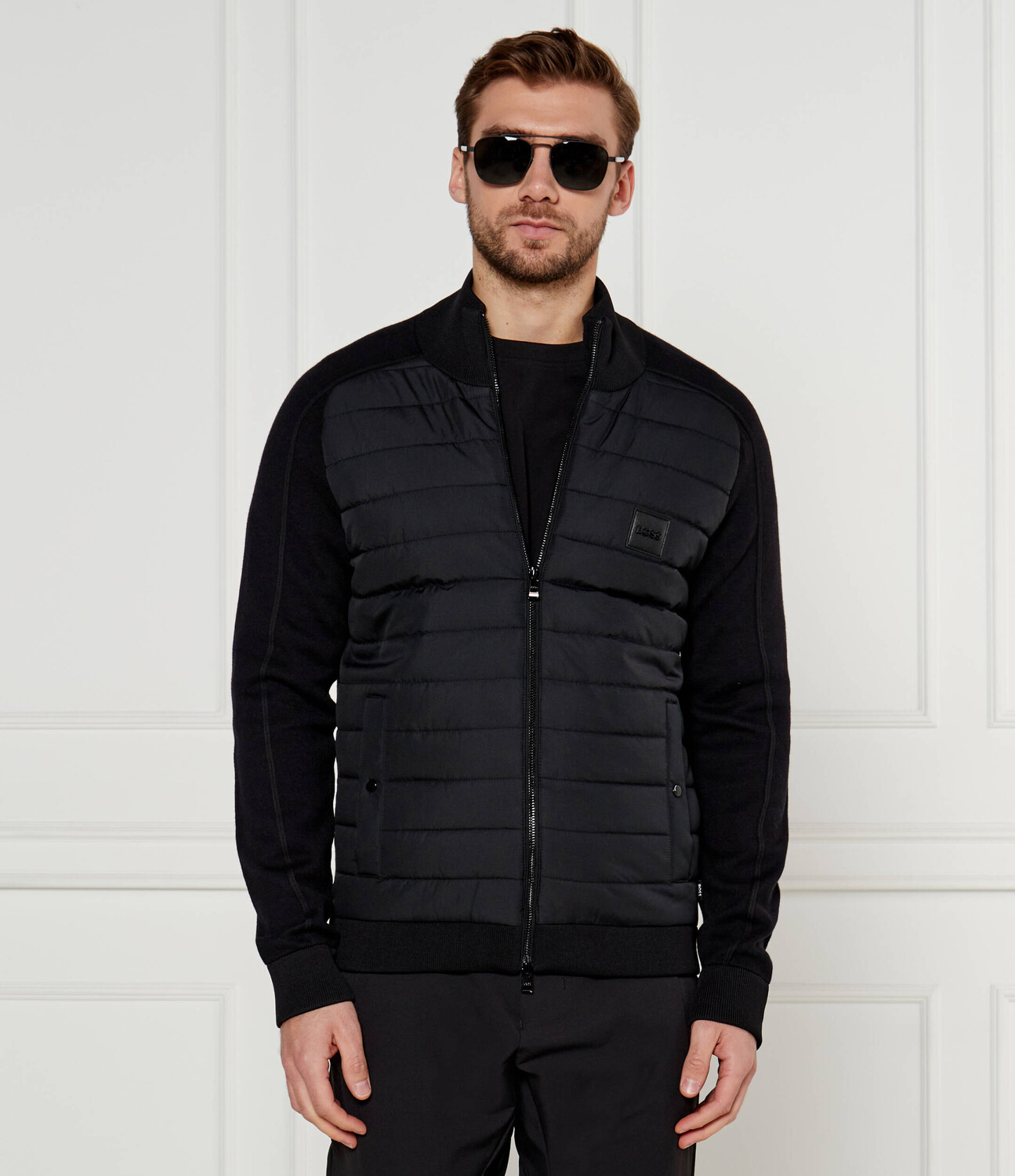 

Куртка BOSS BLACK H-Esfero Regular Fit, черный