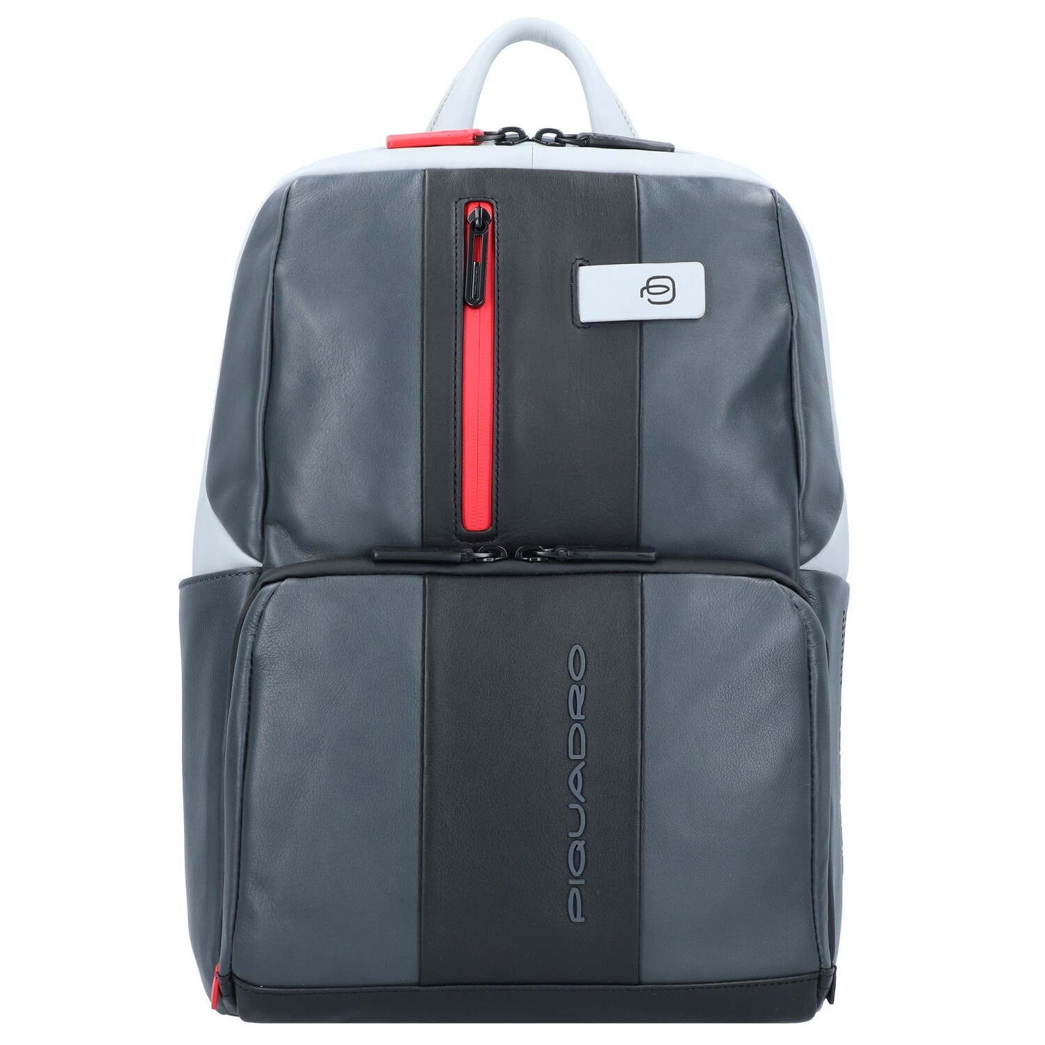

Рюкзак Piquadro Urban Leder 39 cm Laptopfach, серый черный
