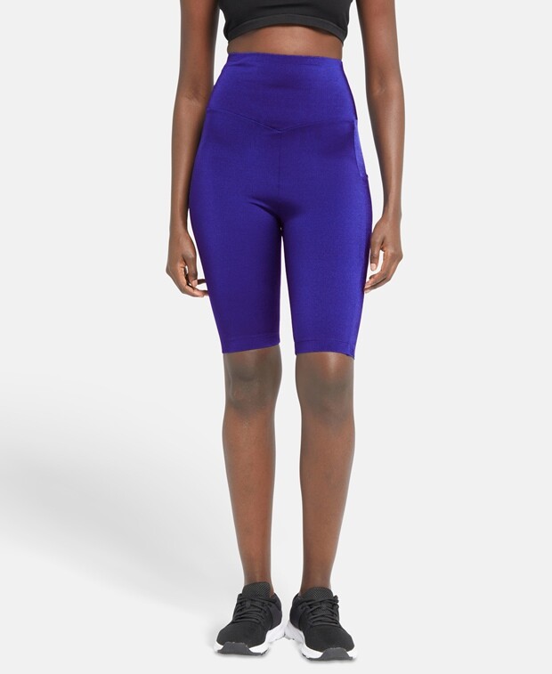 

Шорты для йоги Wolford, индиго