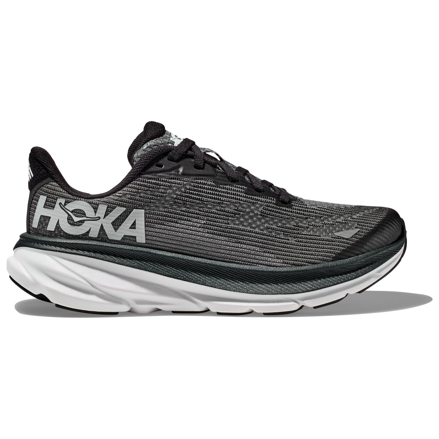 

Беговая обувь Hoka Kid's Clifton 9, цвет Black/White