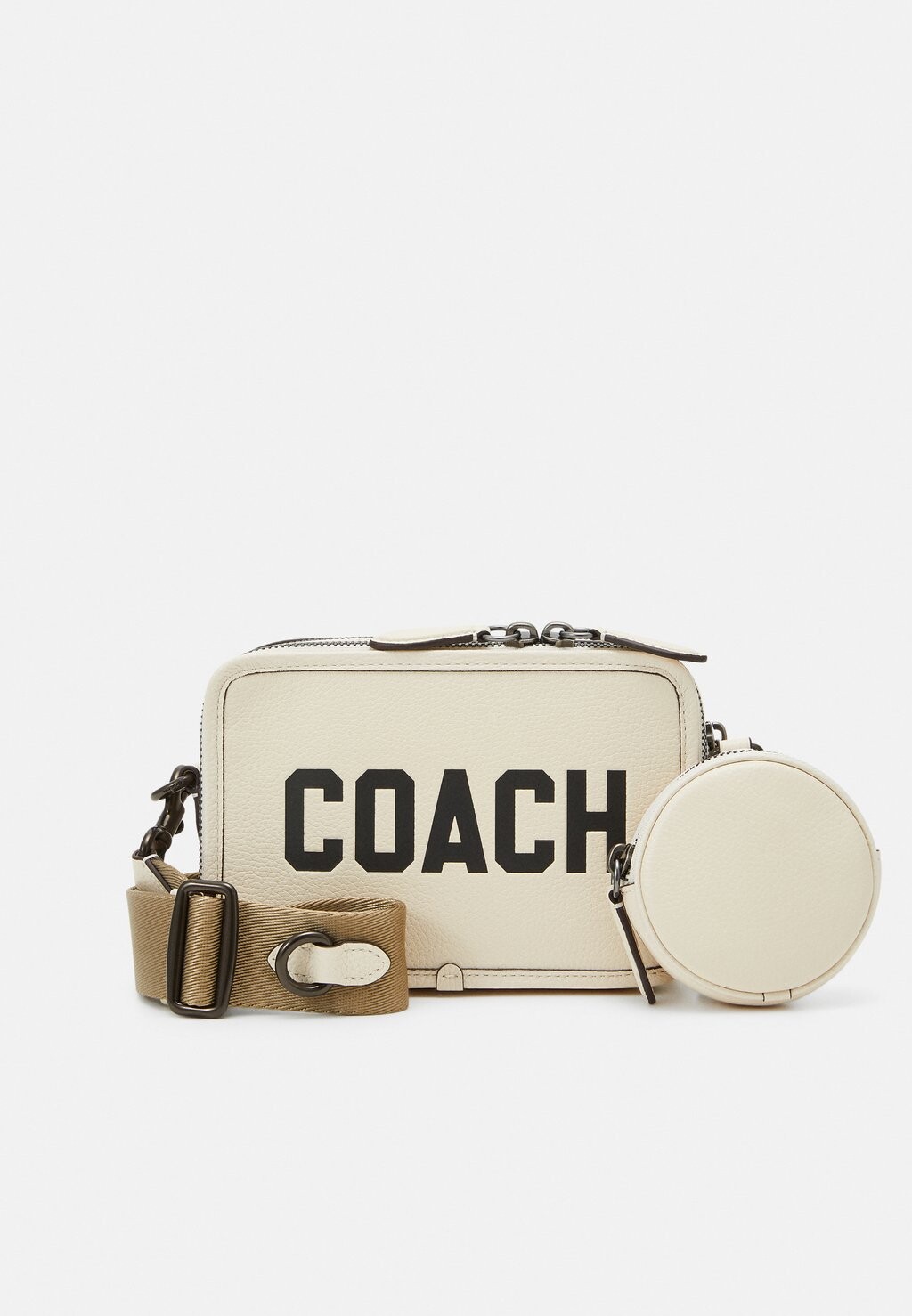 

Сумка через плечо CHARTER CROSSBODY IN PEBBLE UNISEX Coach, цвет chalk