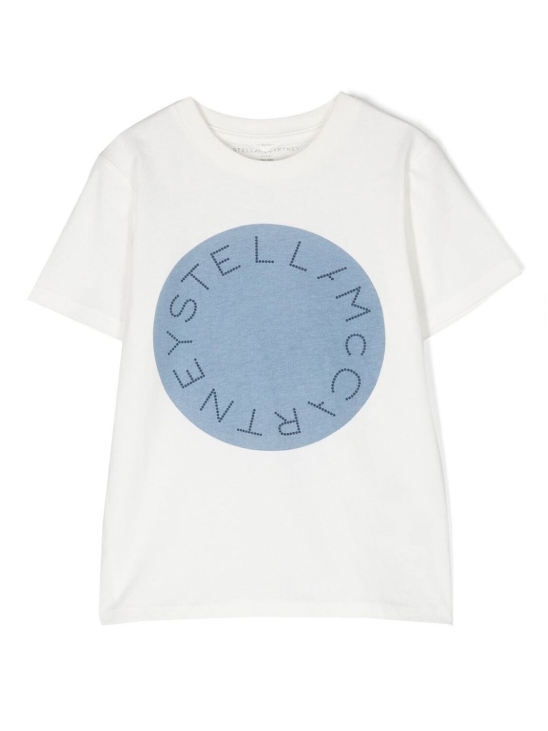 

Stella McCartney Kids футболка с логотипом, белый