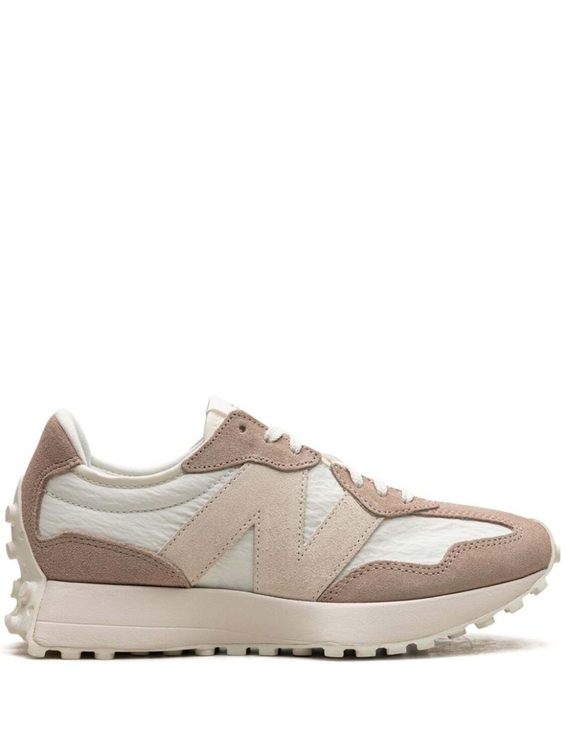 

New Balance кроссовки 327 White/Chocolate, нейтральный цвет