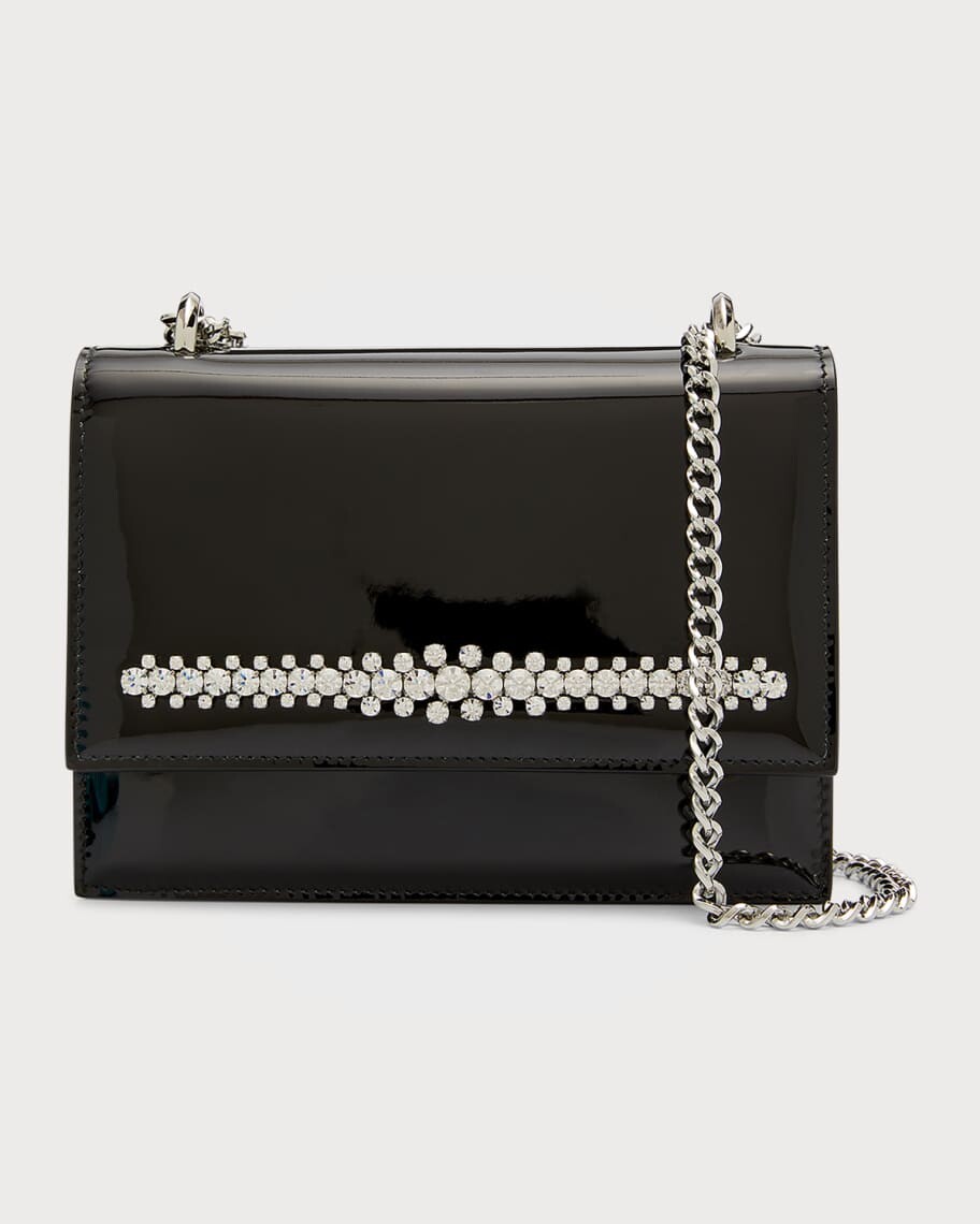 

Сумка через плечо Bing Bohemia с кристаллами и цепочкой Jimmy Choo