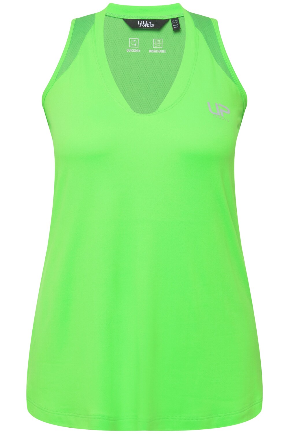 

Футболка Ulla Popken Strick Top, светло-зеленый