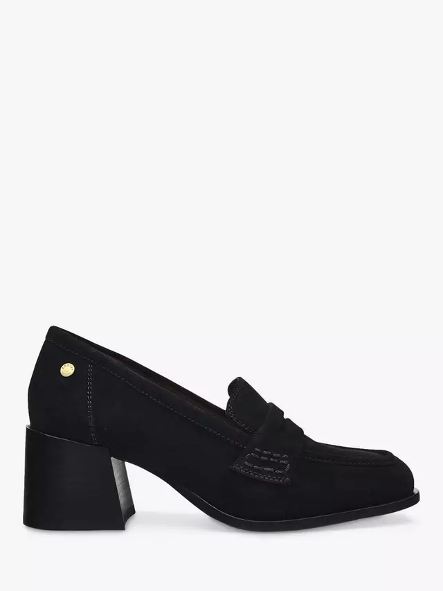 

Лоферы Radley Thistle Row Block Heel Suede, черный