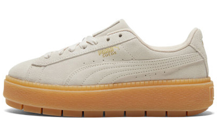 

Женские туфли Puma Platform Trace Skate Бежевый