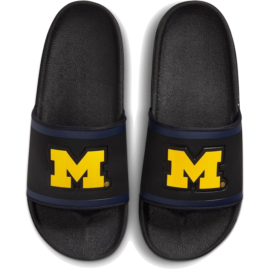 

Шлепанцы Nike Michigan Wolverines